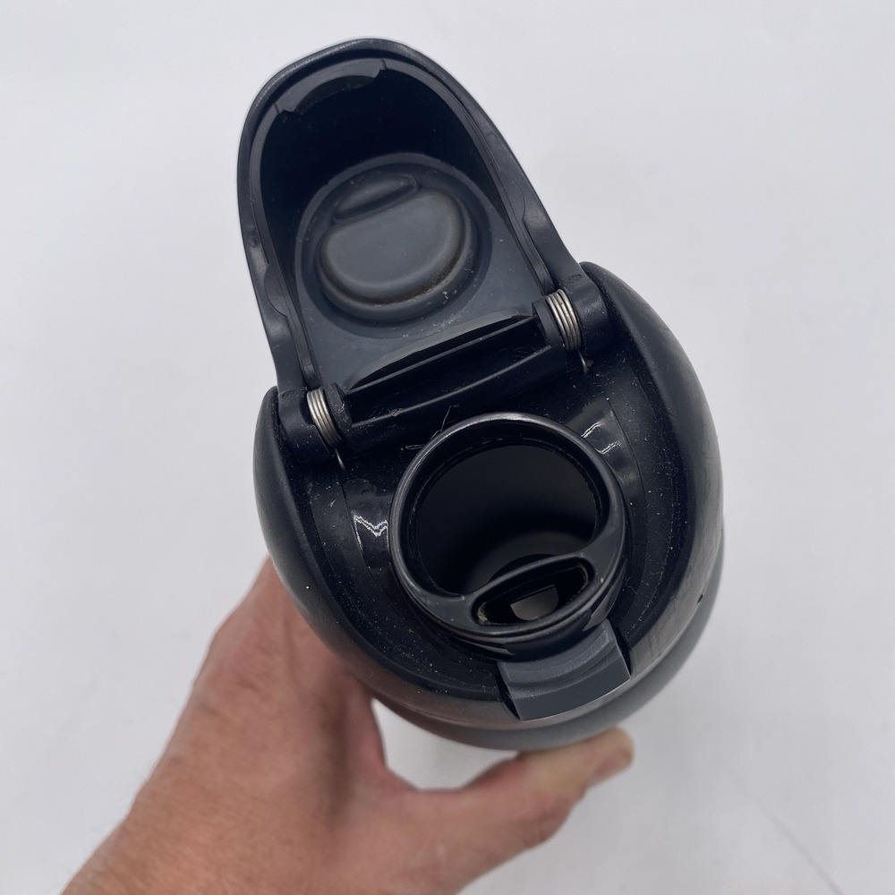 OWALA 32 OUNCE OZ TUMBER WATER BOTTLE Very Dark Black Free Sip SEE PICS Has Wear - Picture 12 of 16